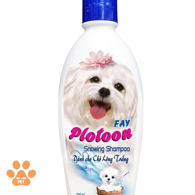 Sữa tắm cho chó lông trắng Fay Pluto